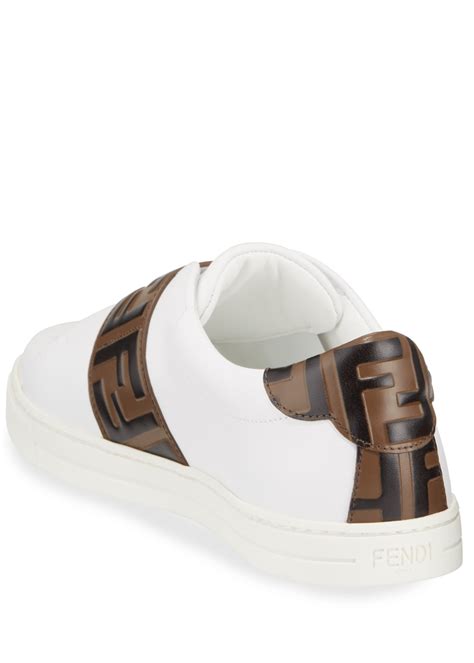 Fendi Pearland Leather Low